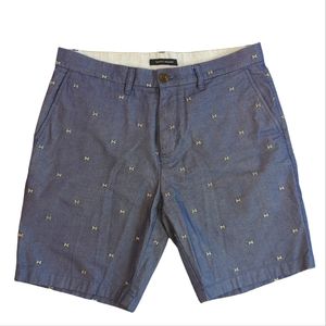 Tommy Hilfiger shorts, w/ black white flag design, men's 34